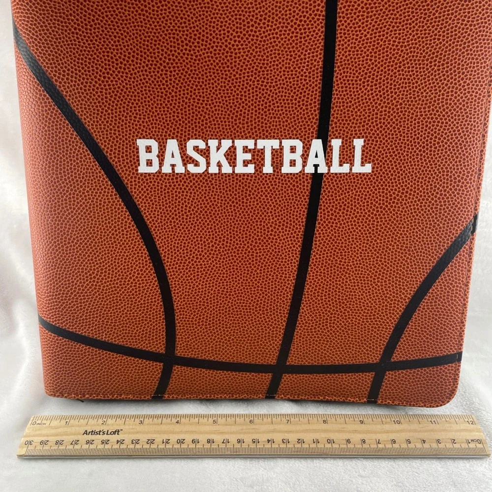 Basketball Trading 360‎ Card Binder Zippered 3-Ring Album 40 9-Pocket Pages